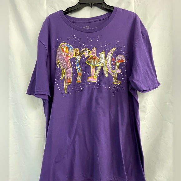 Prince 3 pack graphic t shirt Purple and Black Short Sleeve Tees - Picture 2 of 5